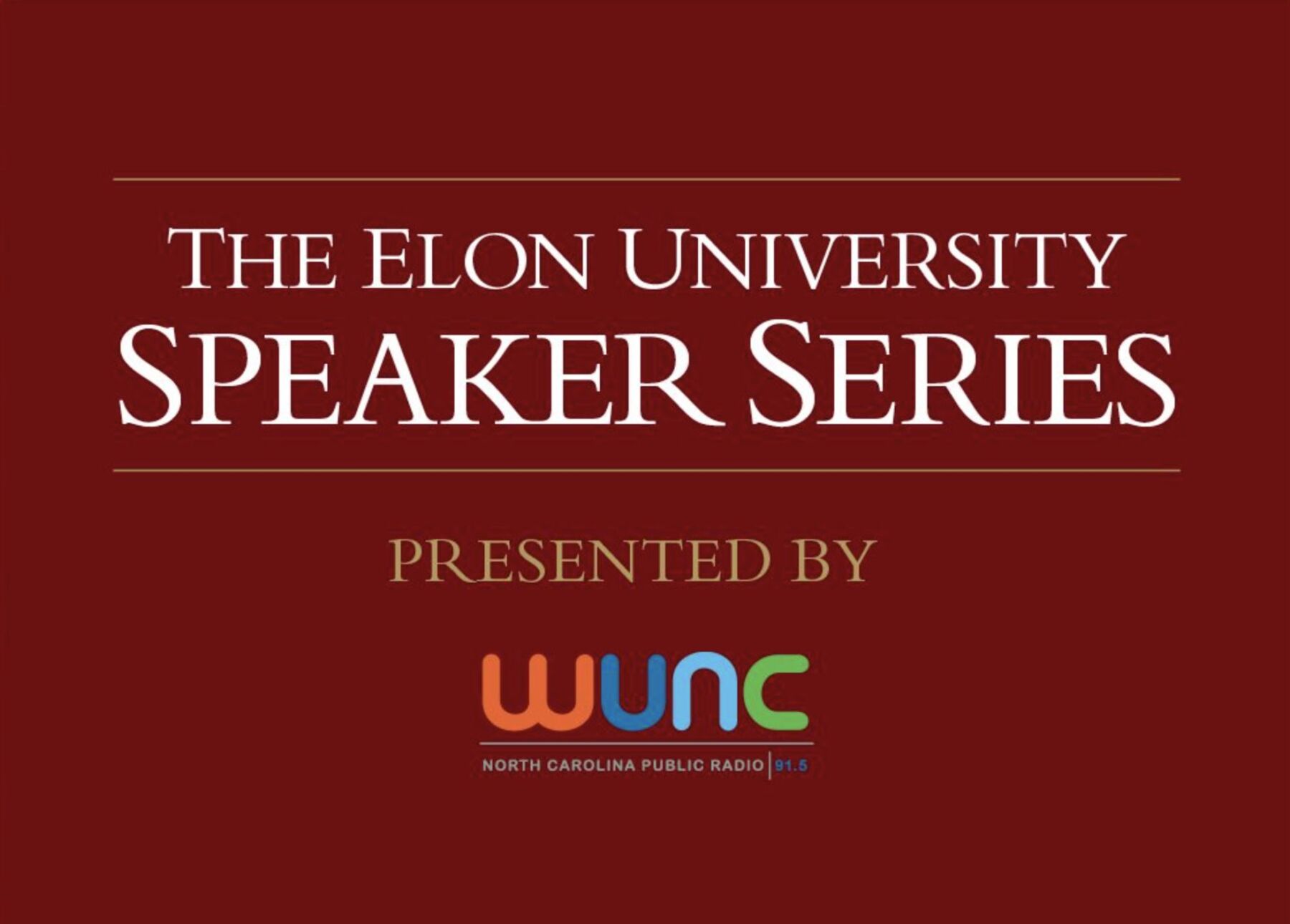Elon University announces Speaker Series lineup for 202324 academic
